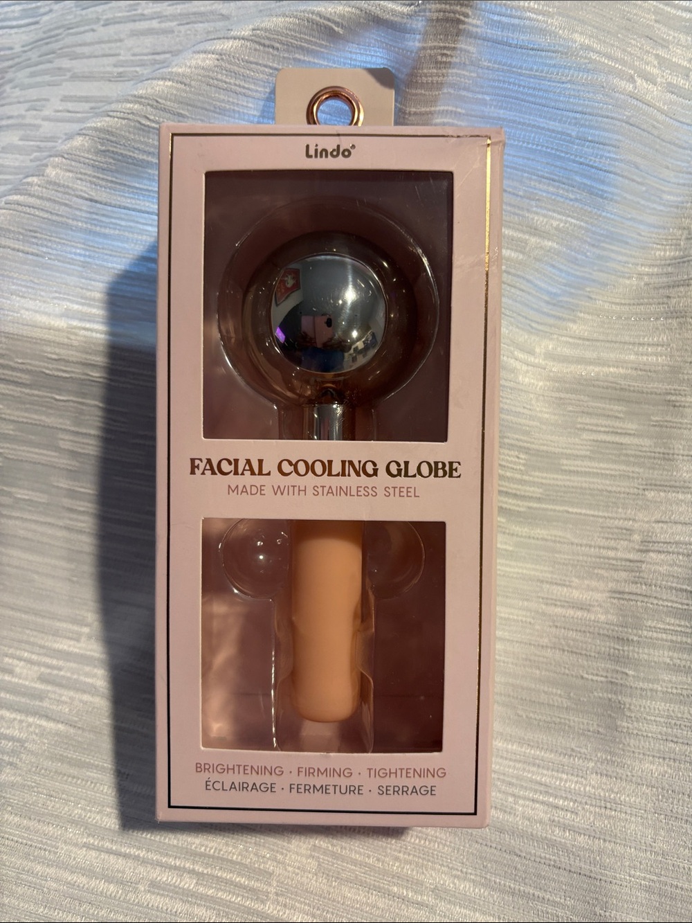 Facial Cooling Globe - Peach Handle